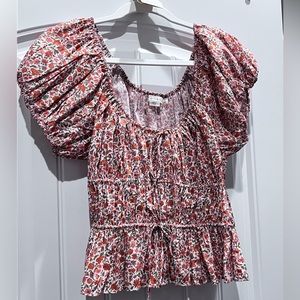 Adie Doen top Liberty Fabric